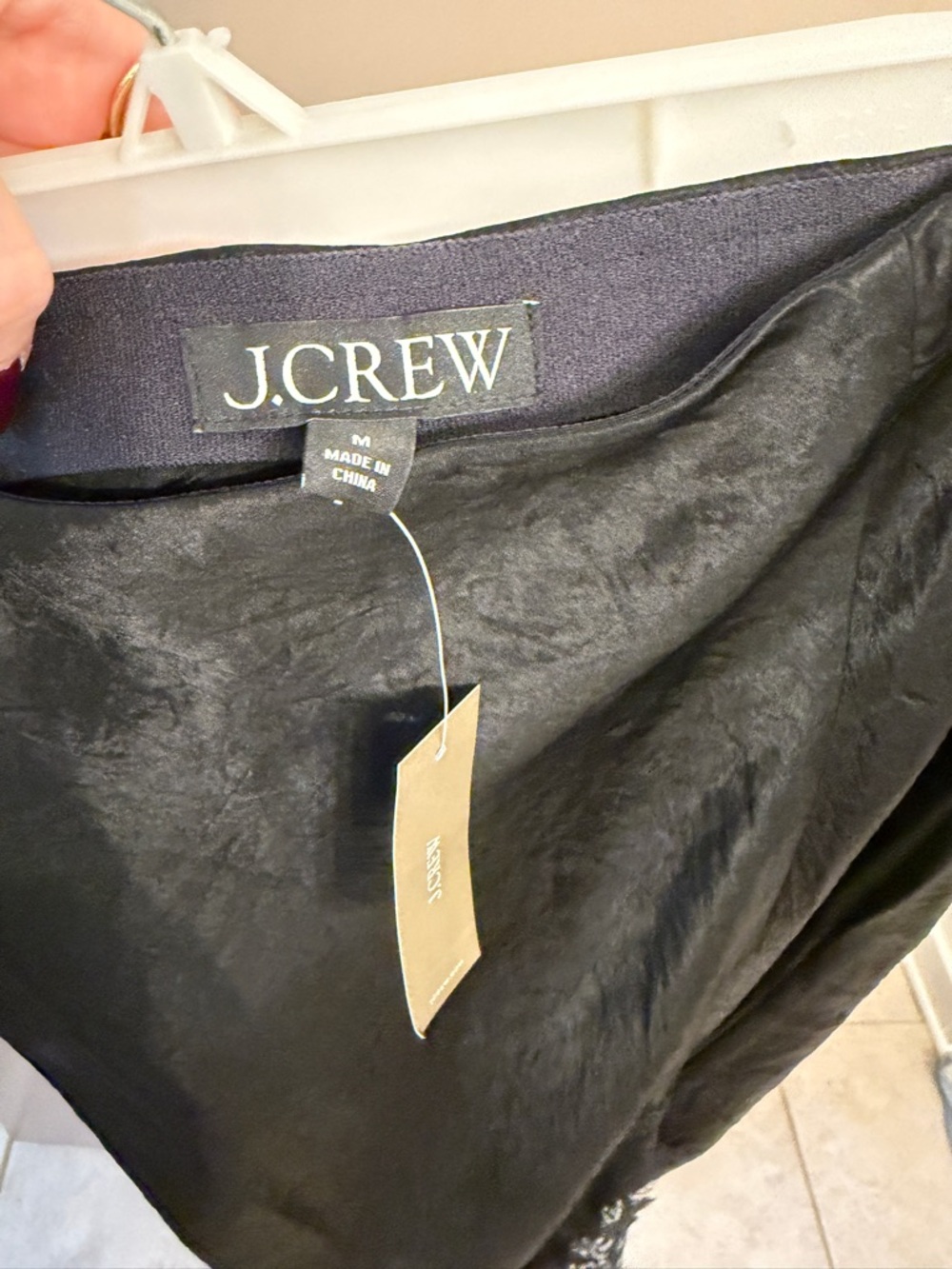 J. Crew Gwyneth lace-trim slip skirt - Picture 4 of 5